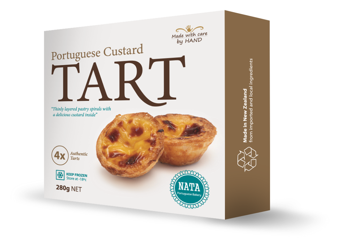 Portuguese Tarts Box Frozen